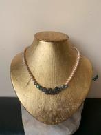 Labradoriet facet parel zoetwater geluk beschermt intuïtie, Sieraden, Tassen en Uiterlijk, Kettingen, Paars, Nieuw, Ophalen of Verzenden