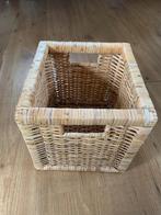 storage basket, Ophalen, Zo goed als nieuw, Rechthoekig, Riet