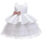 Feestjurk meisje - witte jurk - 6 kleuren - maat 68 tm 152, Kinderen en Baby's, Nieuw, Meisje, Het Betere Merk, Ophalen of Verzenden