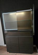 Interlubke Cube kast met licht, Ophalen, 200 cm of meer, 50 tot 75 cm, Glas