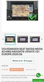 NIEUW 2025/2026 VW SEAT SKODA MIB2 Navigatie Update, Verzenden, Update, Volkswagen Seat Skoda, Heel Europa