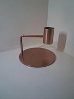 Søstrene Grene Kandelaar Koperlook -Stijlvol Zwevend Ontwerp, Ophalen of Verzenden, Metaal, Minder dan 25 cm