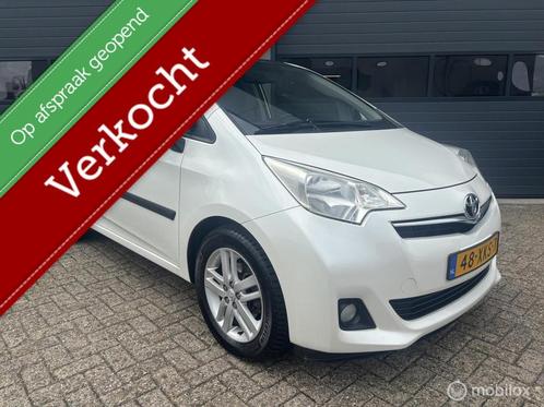 Toyota Verso-S 1.3 VVT-i Dynamic Uitvoering _ Automaat, Auto's, Toyota, Bedrijf, Te koop, Verso-S, ABS, Achteruitrijcamera, Airbags