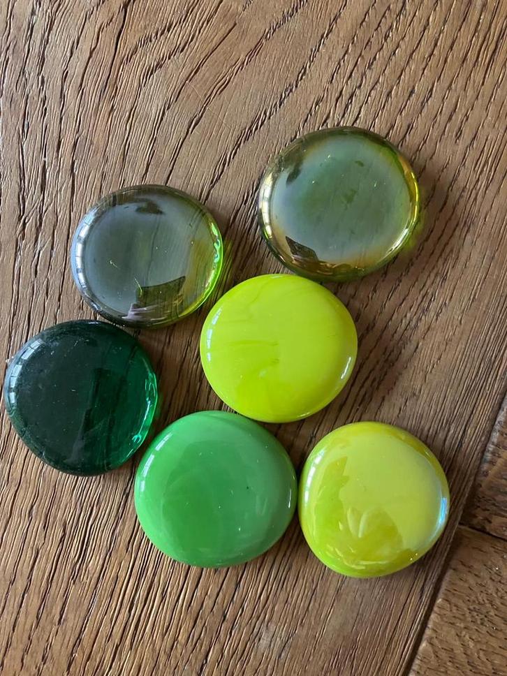 Mozaiek glas nuggets xl div kleuren per set van 6, Hobby en Vrije tijd, Knutselen, Nieuw, Materiaal, Ophalen of Verzenden