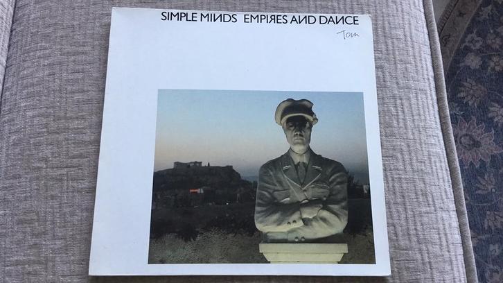 Lp: Simple Minds - Empires and Dance (1982 re), Cd's en Dvd's, Vinyl | Overige Vinyl, Gebruikt, 12 inch, Ophalen of Verzenden