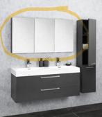 Nieuwe!! Spiegelkast 120cm - 3 deurtjes - licht Beschadigd, Huis en Inrichting, Ophalen, Spiegelkast, 100 tot 150 cm, Zo goed als nieuw