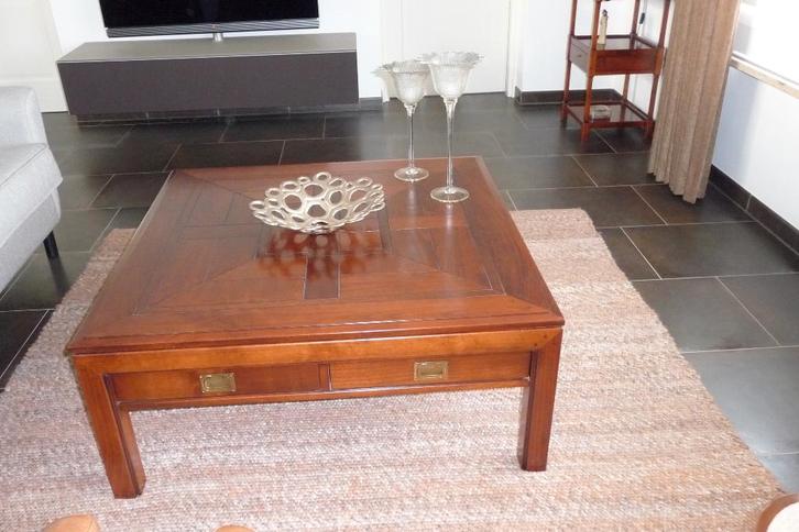 te koop salontafel kersen, Huis en Inrichting, Tafels | Salontafels, Zo goed als nieuw, Minder dan 50 cm, 50 tot 100 cm, 100 tot 150 cm