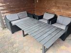 Tuinset, loungeset, Ophalen, Gebruikt, Kunststof, Bank