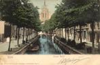 Delft - Oude Delft - boot brug - ongelopen, Ophalen of Verzenden, Voor 1920, Ongelopen, Zuid-Holland