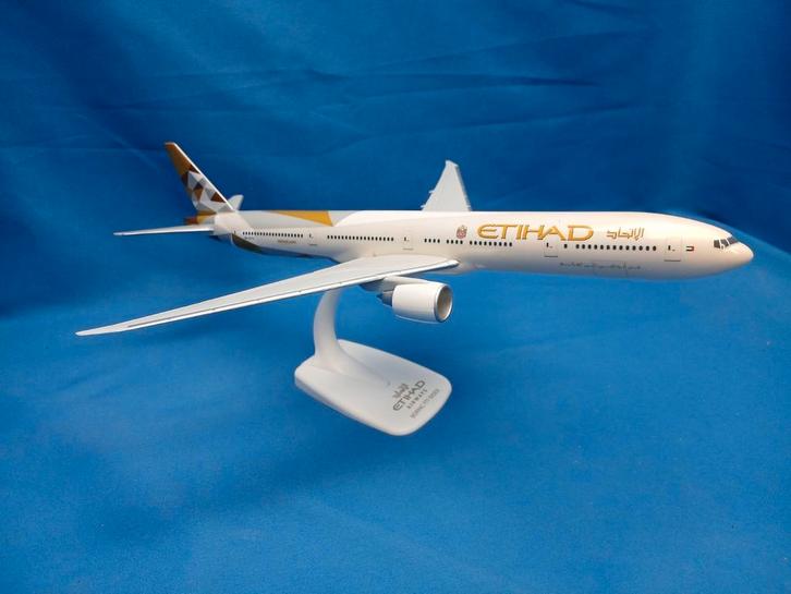 NIEUW!! Boeing 777-300ER Etihad (nieuw), Verzamelen, Luchtvaart en Vliegtuigspotten, Nieuw, Schaalmodel, Ophalen of Verzenden