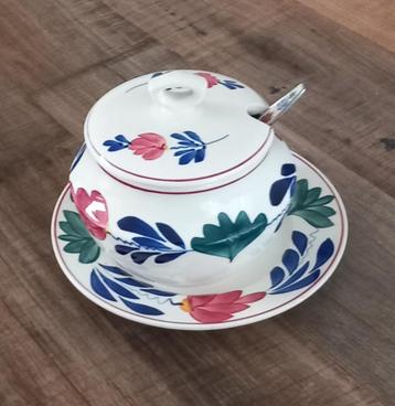 Boerenbont jampotje beschikbaar voor biedingen