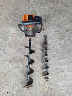 Motorgrondboor, Tuin en Terras, Ophalen of Verzenden, Gebruikt, Grondboor