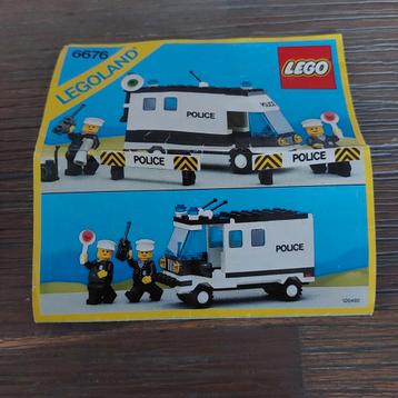 Lego 6676 Legoland Politie Mobiele Eenheid beschikbaar voor biedingen