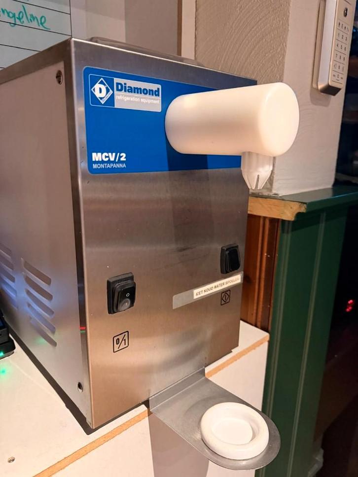 Slagroommachine Diamond MCV 2 Liter, Zakelijke goederen, Horeca | Keukenapparatuur, Koelen en Vriezen, Gebruikt, Ophalen