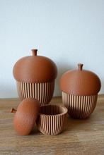 Decoratie eikels, Huis en Inrichting, Overige materialen, Schaal, Rond, Nieuw