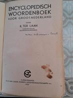 encyclopedie uit 1937 in leren boek, Boeken, Gedichten en Poëzie, Ophalen of Verzenden, Zo goed als nieuw