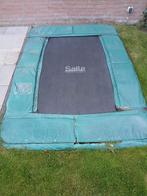 Salta trampoline 2.14m1.53m, Ophalen, Gebruikt