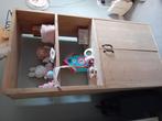 Super gave steigerhouten handgemaakte kast, Huis en Inrichting, Kasten | Dressoirs, Ophalen of Verzenden, 25 tot 50 cm