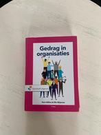 Gedrag in organisaties - Alblas & Wijsman 7e druk, Ophalen of Verzenden, Zo goed als nieuw, Management