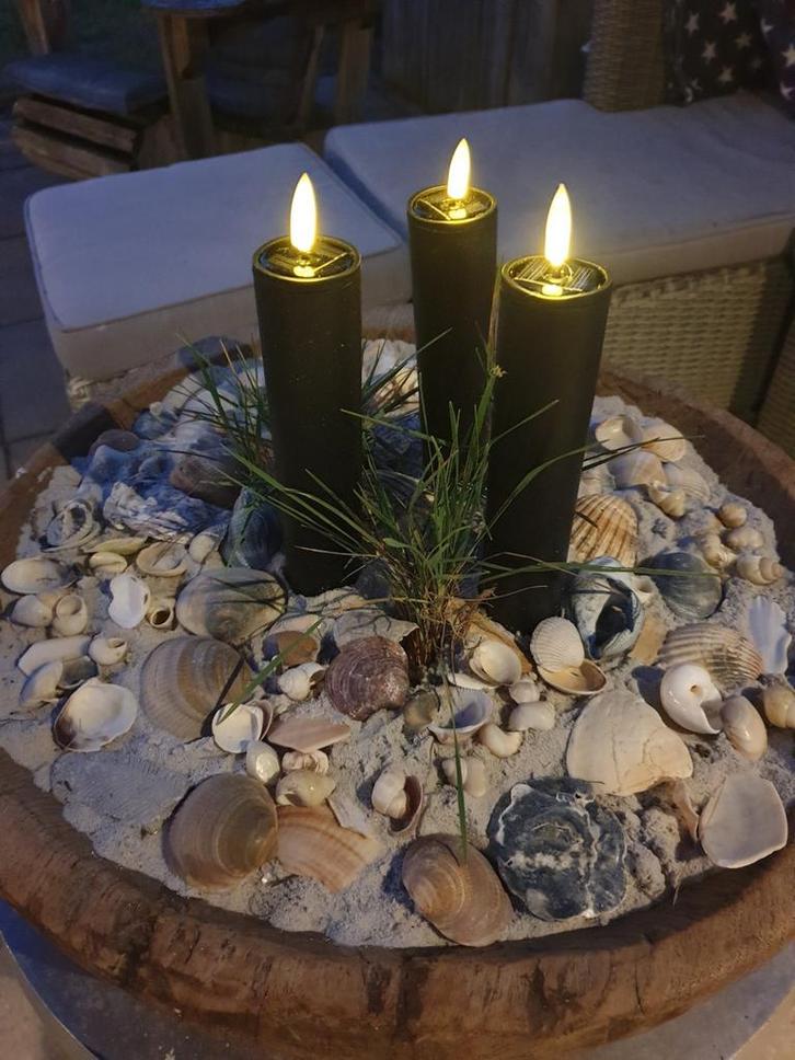 Solar fakkel kaars zwart  - tuinkaars - oplaadbaar, Tuin en Terras, Fakkels, Nieuw, Ophalen of Verzenden