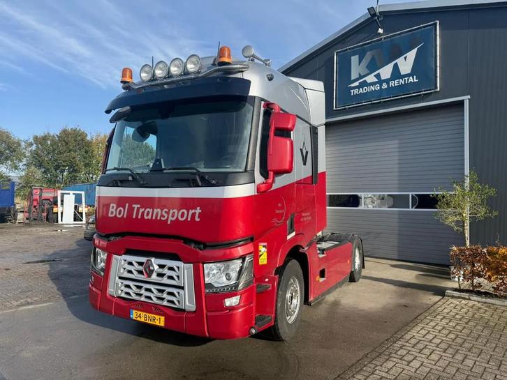 Renault T T460 with hydraulics (bj 2019), Auto's, Vrachtwagens, Bedrijf, Te koop, ABS, Airconditioning, Centrale vergrendeling