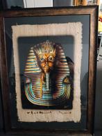 Mooi schilderij van de farao, Ophalen of Verzenden, Zo goed als nieuw, Schilderij, 50 tot 75 cm