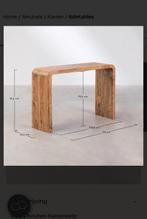 Prachtige sidetable/halconsole, Ophalen, Zo goed als nieuw, 25 tot 50 cm, Rechthoekig