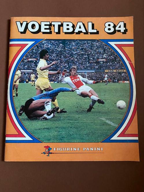 Panini voetbal 84 compleet album, Verzamelen, Sportartikelen en Voetbal, Gebruikt, Boek of Tijdschrift, Ajax, Ophalen of Verzenden