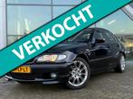 BMW 3-serie 316i Black & Silver / Airco / Cruise / M-sport!, Auto's, BMW, Metallic lak, Achterwielaandrijving, 4 cilinders, Zwart