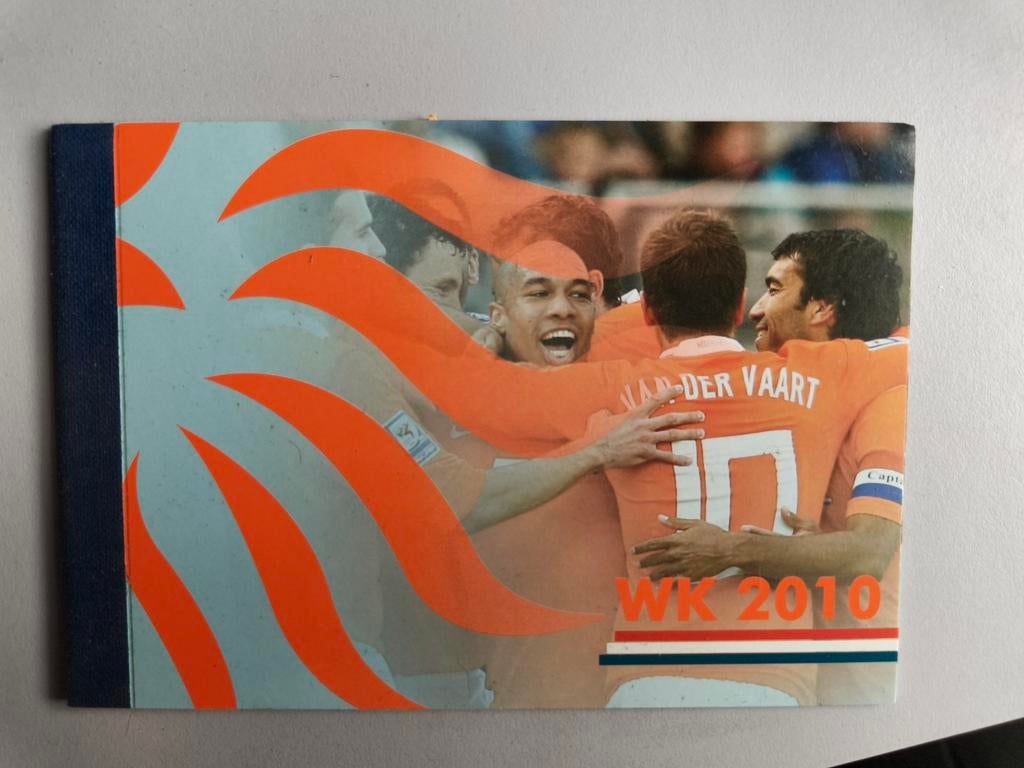Orgineel KNVB postzegelboekje WK 2010-Oranje Leeuwen, Postzegels en Munten, Postzegels | Nederland, Ophalen of Verzenden