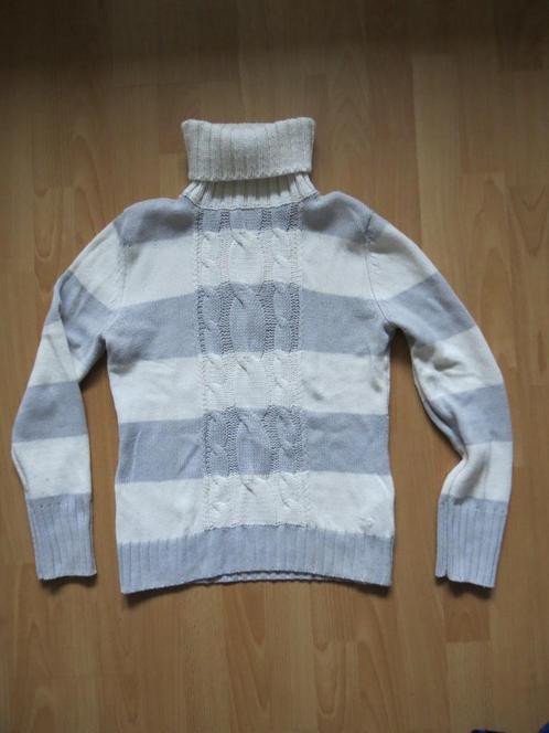 Mooie blauw-wit gebreide trui van Esprit, maat M, Kleding | Dames, Truien en Vesten, Gedragen, Maat 38/40 (M), Overige kleuren
