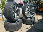 Originele Audi RS6 22” velgen met banden, Pirelli P Zero, Auto-onderdelen, Ophalen, 285 mm, Overige maten, Zomerbanden
