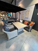 Nova Lounge Dining set 4-delig, Tuin en Terras, Tuinsets en Loungesets, Ophalen, 5 zitplaatsen, Bank, Zo goed als nieuw