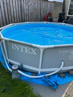 Zwembad, Tuin en Terras, Zwembaden, 80 tot 120 cm, 300 cm of meer, Ophalen of Verzenden, Zo goed als nieuw