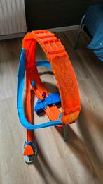 Hotwheels racebaan met looping en auto, Racebaan, Ophalen of Verzenden, Zo goed als nieuw, Hot Wheels