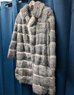 Handgemaakte Vintage Zweedse bontjas - Konijn XS/S -, Bruin, Verzenden, Maat 34 (XS) of kleiner, Onbekend