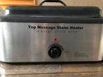 Hotstone heater met stenen, Sport en Fitness, Massageproducten, Ophalen, Gebruikt, Hotstone
