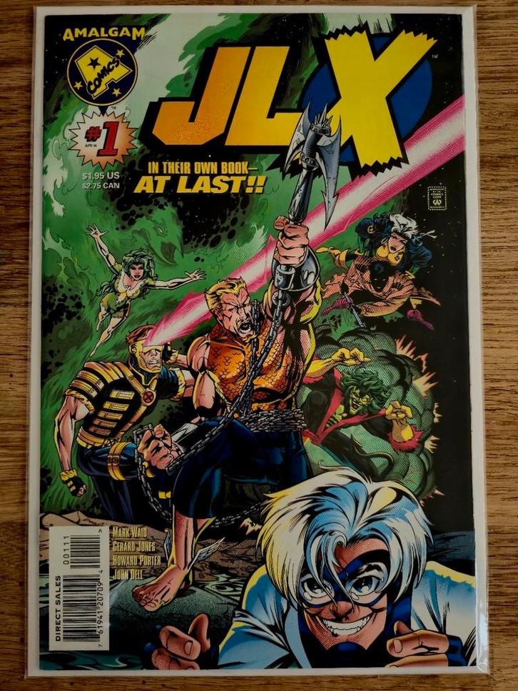JLX #1 (1996) Marvel/DC crossover, Boeken, Strips | Comics, Zo goed als nieuw, Eén comic, Amerika, Ophalen of Verzenden