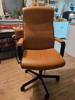 Malkolm Ikea Bureaustoel, Huis en Inrichting, Bureaustoelen, Ophalen, Gebruikt, Bruin, Bureaustoel