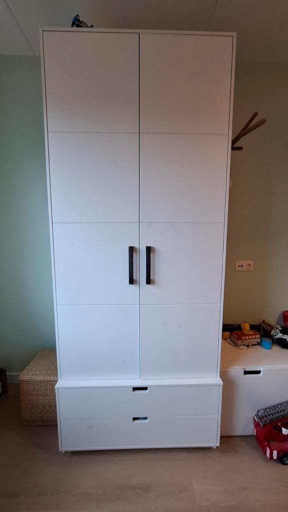 WOOODS Kledingkast - 95x231x62,5 cm, Huis en Inrichting, Kasten | Kledingkasten, Gebruikt, 150 tot 200 cm, 50 tot 100 cm, 50 tot 75 cm