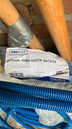 Preflex UTP U/UTP 2*cat6 in flexibele leiding, Ophalen, Nieuw