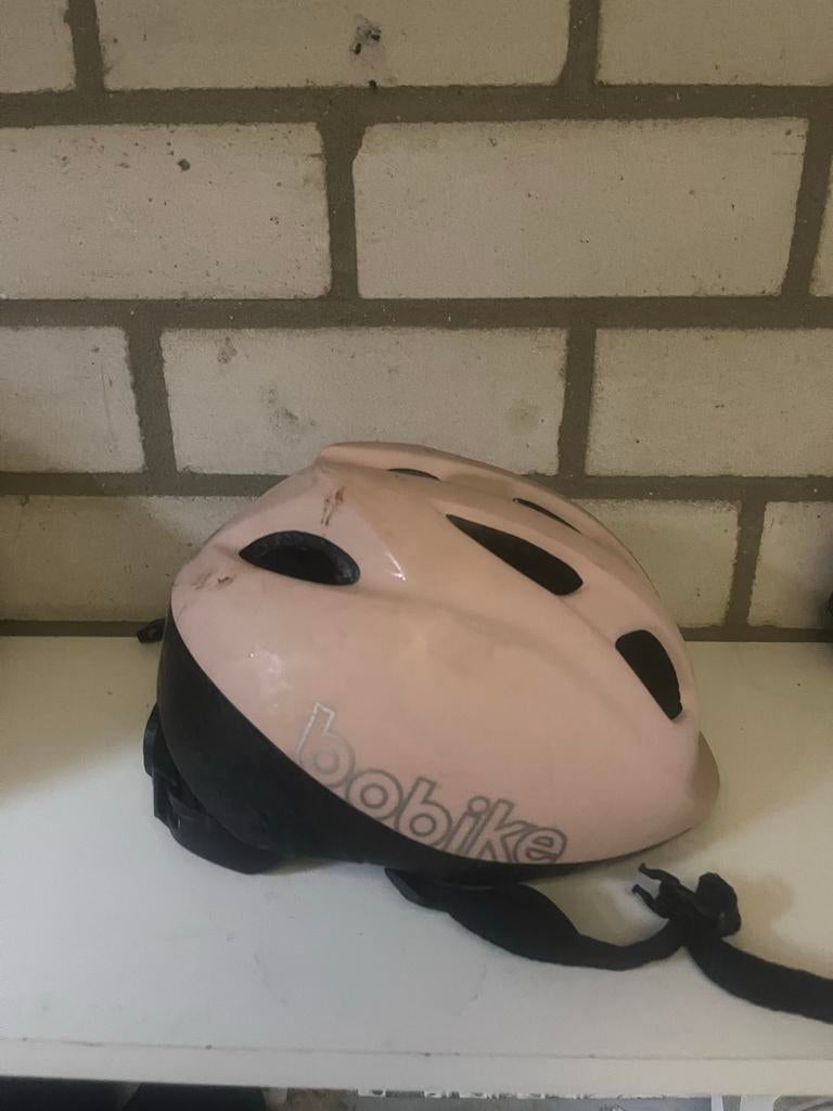 Roze Bobike Fietshelm, Fietsen en Brommers, Fietsaccessoires | Fietshelmen, Ophalen of Verzenden, Gebruikt, Overige maten, Jongen of Meisje