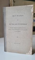 Het Wapen van De Vos van Steenwijk - 1908, Antiek en Kunst, Antiek | Boeken en Bijbels, Verzenden