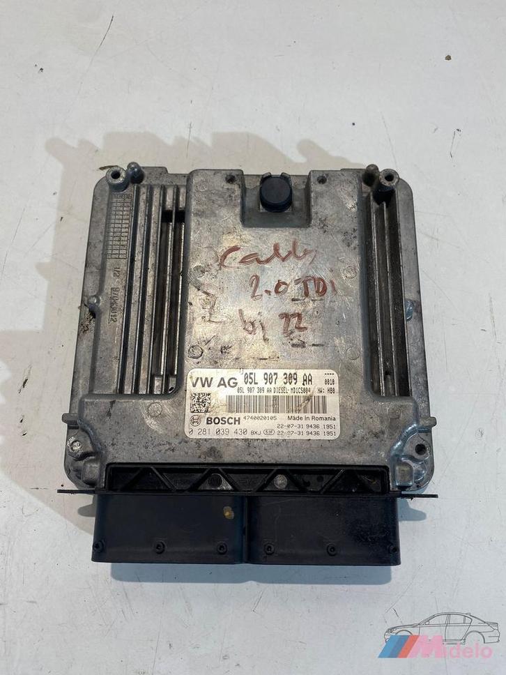 VW CADDY COMPUTER MOTORMANAGEMENT 05L907309AA, Auto-onderdelen, Elektronica en Kabels, Volkswagen, Gebruikt, Ophalen of Verzenden