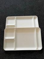 Tupperware Drievaks Borden, Kunststof, Gebruikt, Schaal, Ophalen of Verzenden