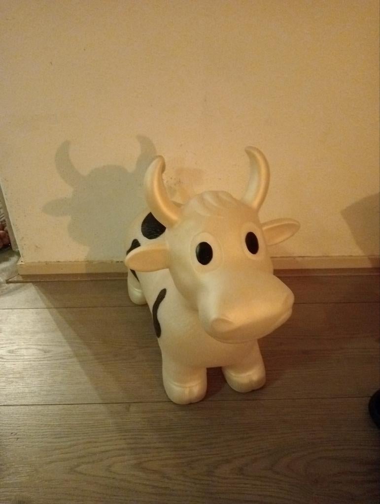 Skippy koe Opblaasbare koe, Ophalen