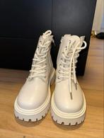Off White Leren Laarzen Maat 36, Ophalen of Verzenden, Zo goed als nieuw, Wit