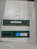Verschillende merken 16gb pc4 ddr4 2133p pc ram geheugen, Gebruikt, DDR4, Ophalen of Verzenden, Desktop