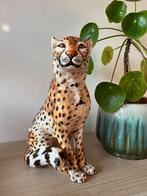 Mooie vintage keramische Ronzan cheetah, Antiek en Kunst, Ophalen of Verzenden