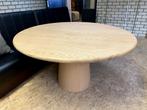 Richmond dining table Oakley houten ronde eettafel 140 cm, Ophalen, Zo goed als nieuw, Vijf personen of meer, Japandi stijl en Hotel Chique
